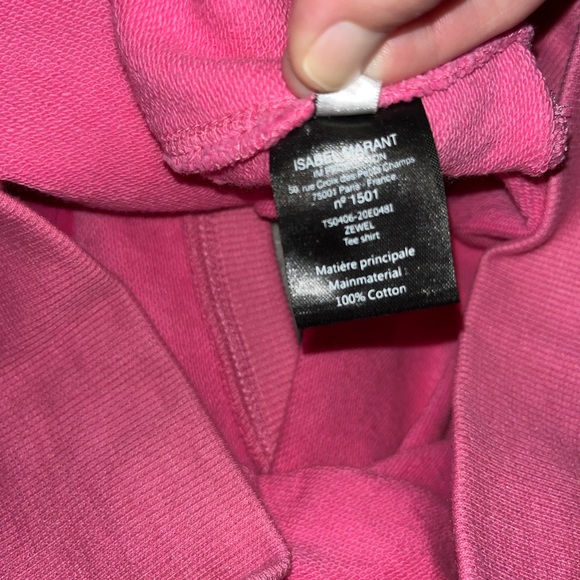 GONE MARANT 🪁 sweatshirt SUPER RARE! Barbie hot pink - Picture 11 of 16